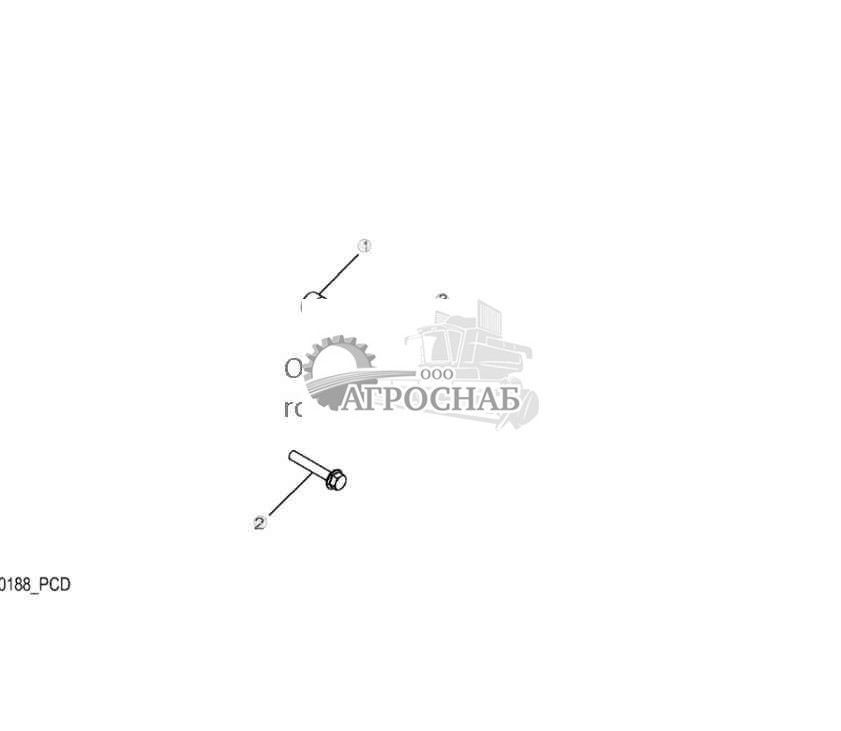 6297 Крепежные детали генератора переменного тока 